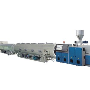 PVC profile extrusion line
